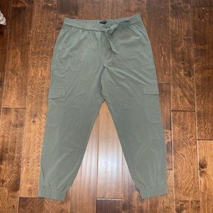 NWT Banana Republic Tie-Waist Cargo Jogger - large price firm
